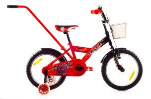ROWER  16'' ROCK KIDS SPARKY JUNIOR RED